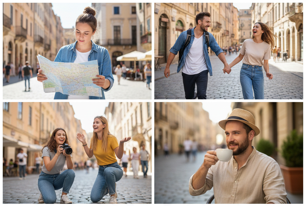 Types of Friends on Trips